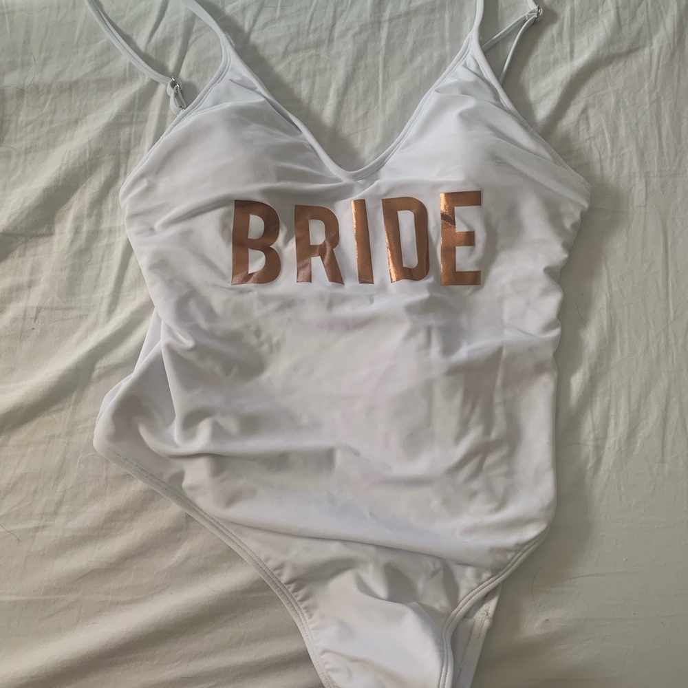 Bride swimsuit